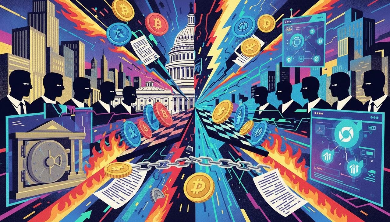 Cryptocurrency Market Bill Stalls: Revenue Dispute Tears Washington Apart