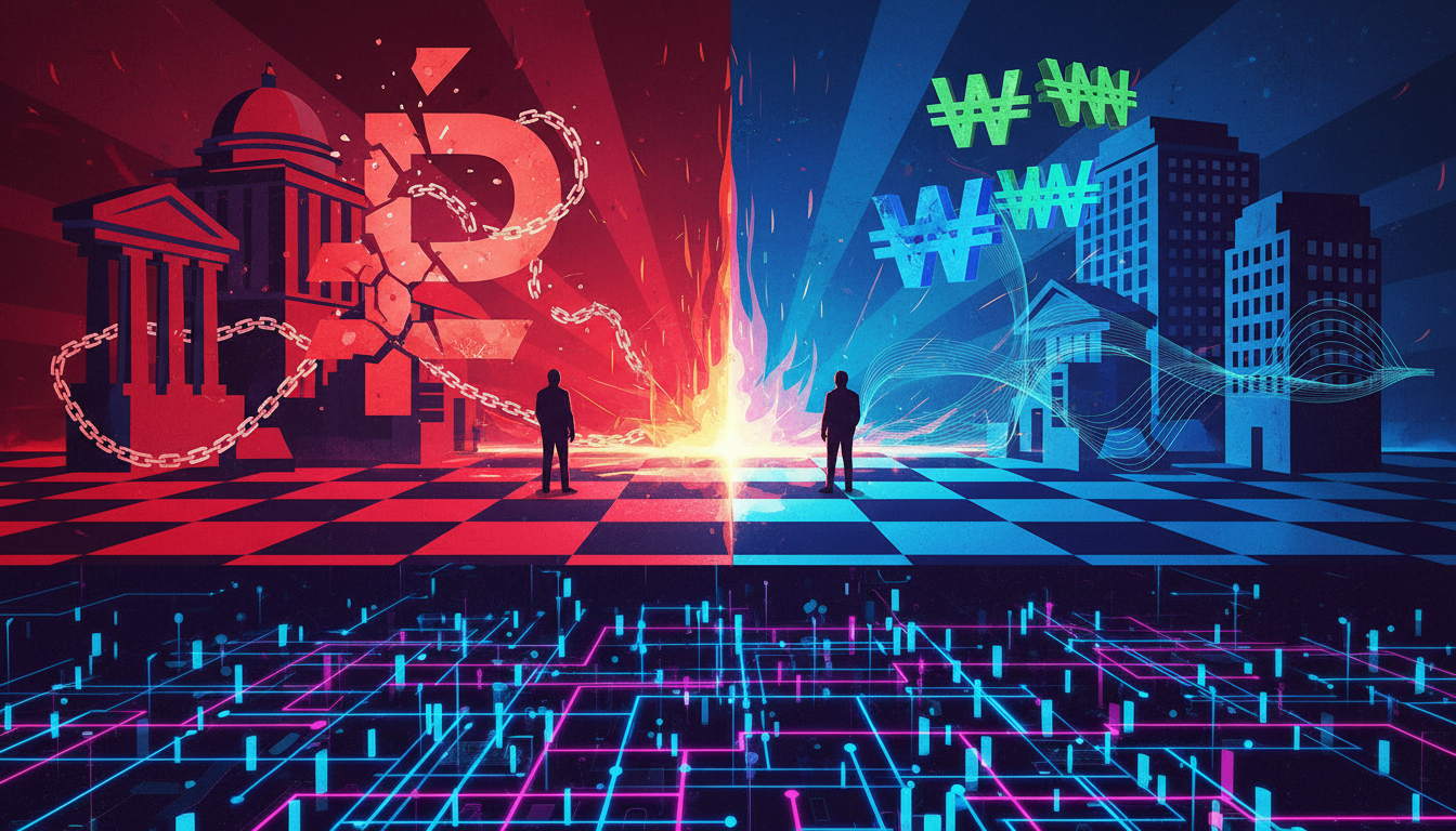 The Russian digital ruble collides with the new currency regulations of South Korea.