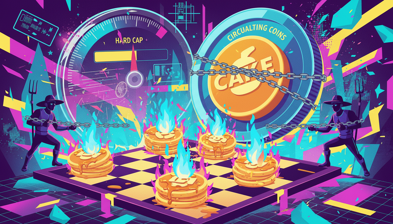 PancakeSwap cuts the limit again: deflationary gamble escalates