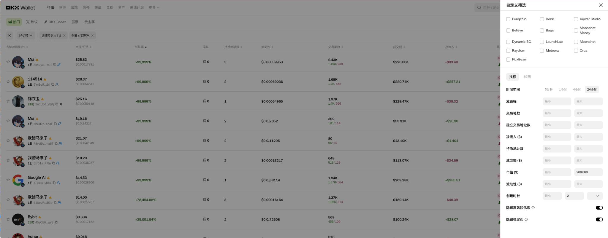2026 Smart Money Hunting Manual: Discovery Section - Use OKX Wallet to Lock in the First Wave of Golden Dog Signals!_aicoin_image2
