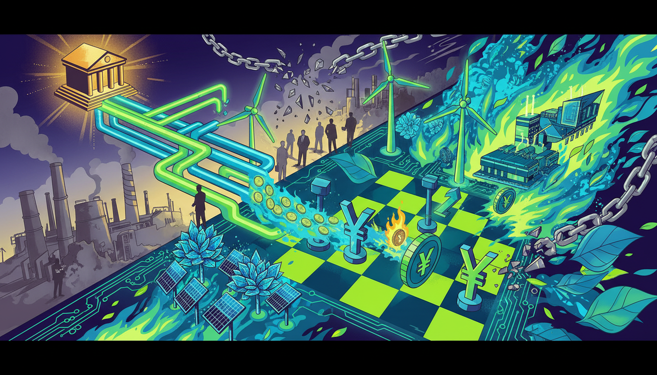 800 billion targeted easing: The central bank bets on green and technology