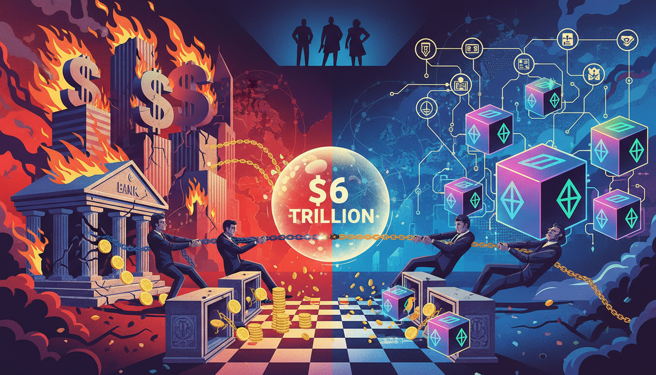 Bank's 6 trillion yuan deposits are in crisis: the stablecoin interest rate war has begun.