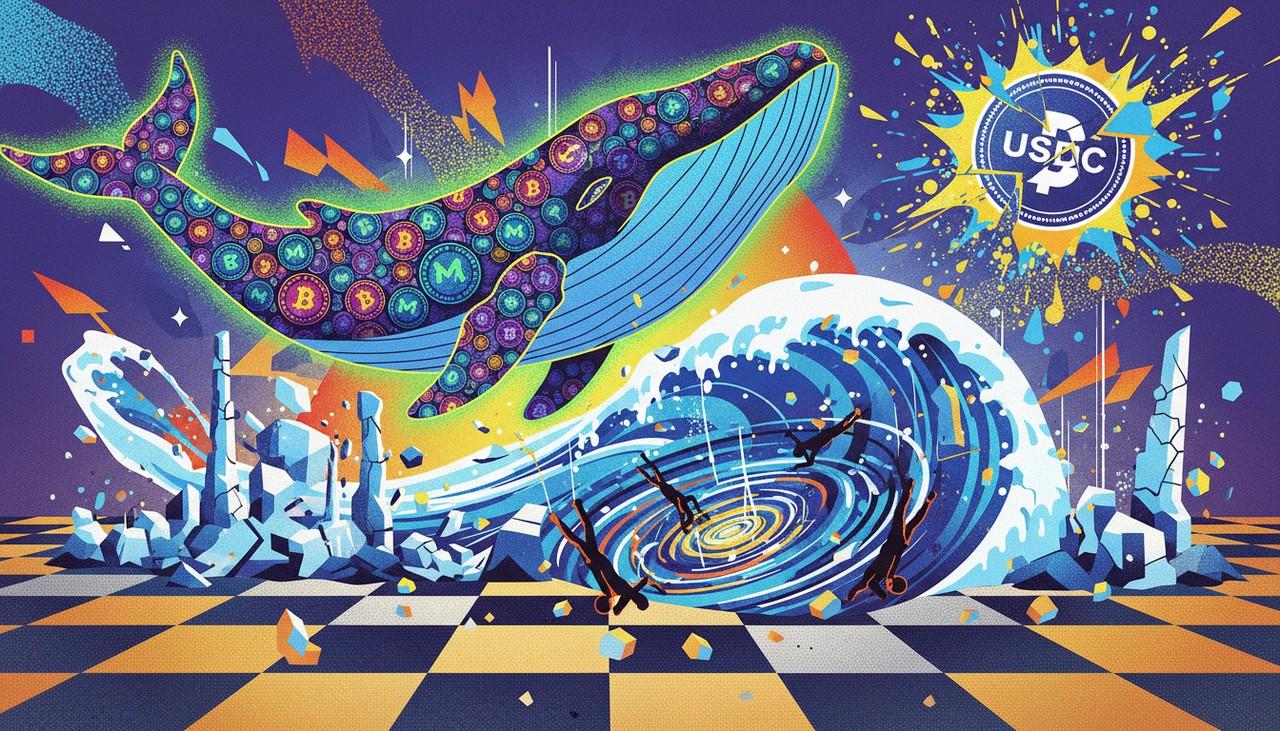 鲸鱼豪赌XMR与Celestia退潮交织