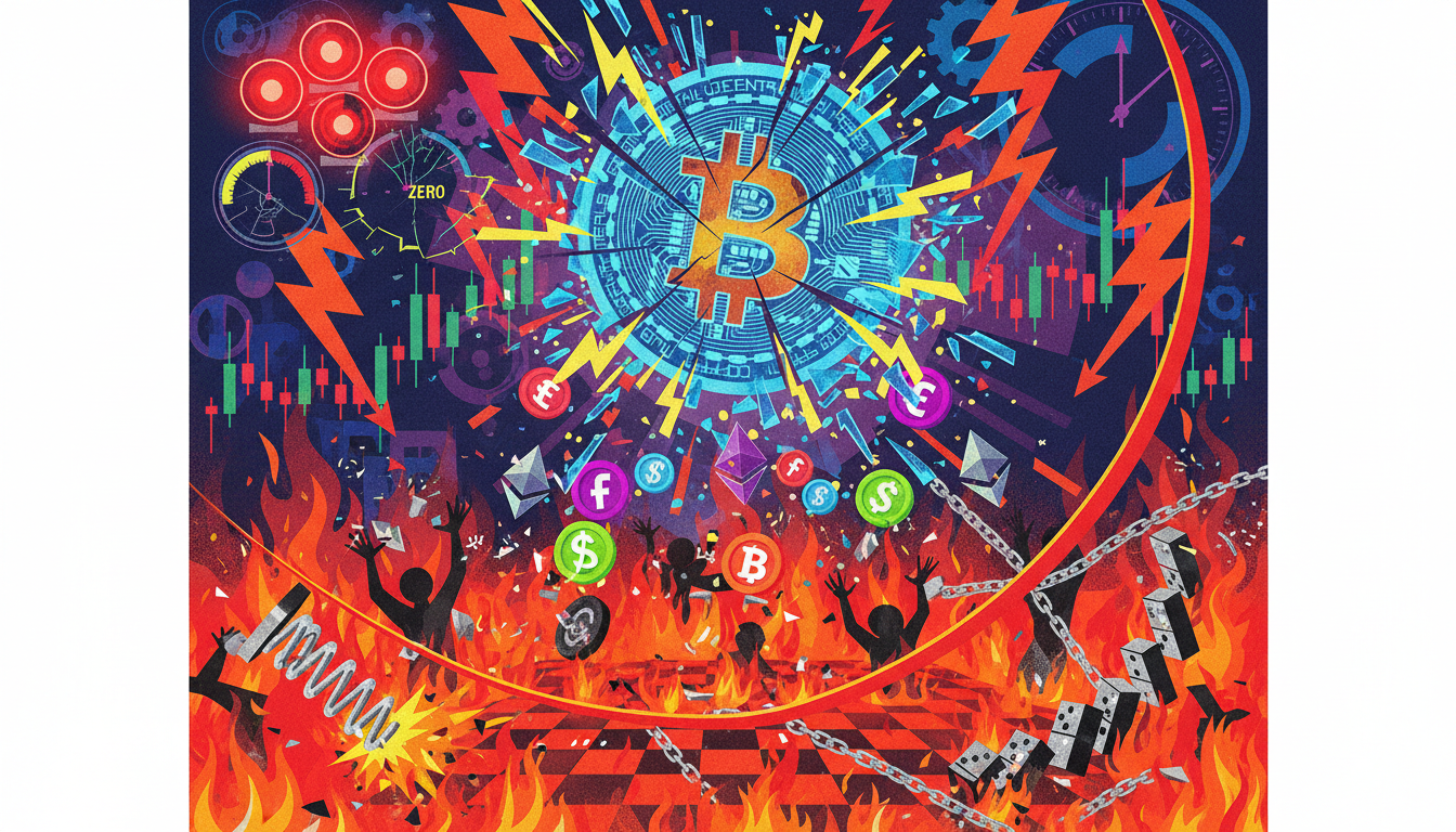 加密闪跌撕开高杠杆脆弱一角