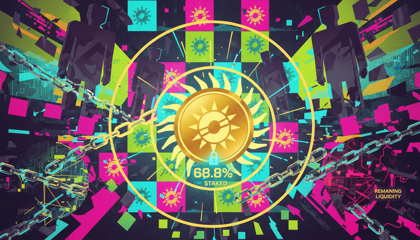 Solana质押率冲至68.8%的背后