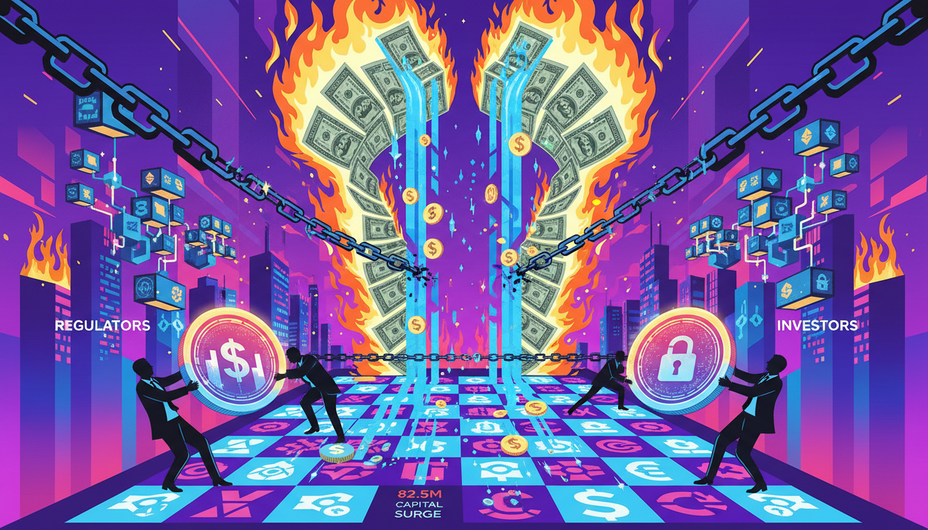 $82.5 million rushes into the on-chain stock battle