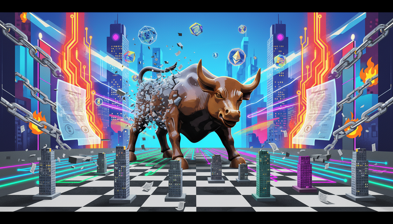 Superstate financing surges: Wall Street equity is being put on the blockchain.