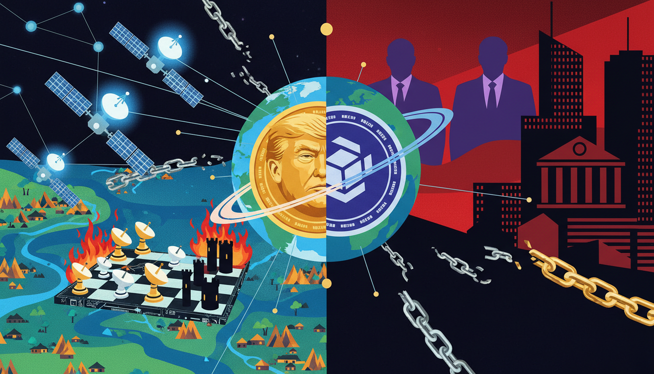 Trump's WLFI Partners with Spacecoin: A Bold Bet on Satellite DeFi