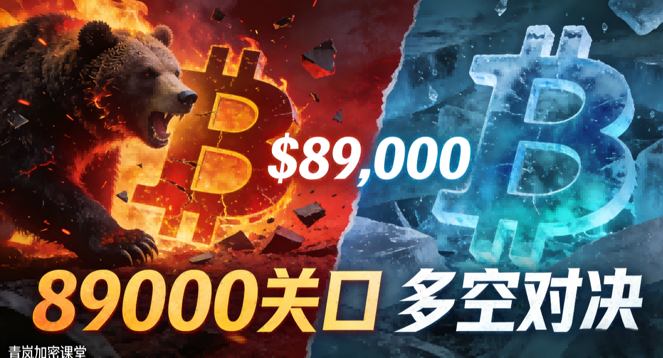 青岚加密课堂：1月23日 早间 BTC 行情解读