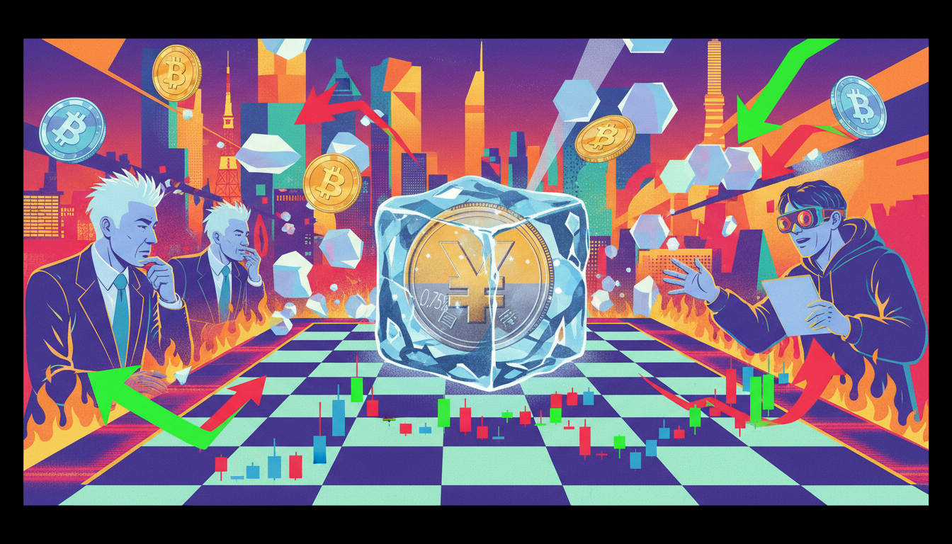 日本利率定格0.75%：风险资产的喘息与悬念