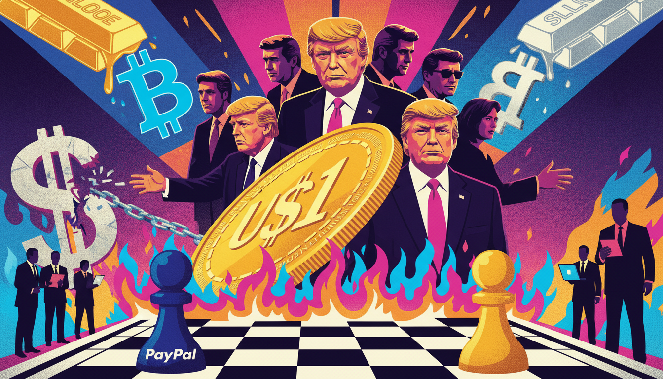 特朗普家族押注USD1：向PayPal宣战？