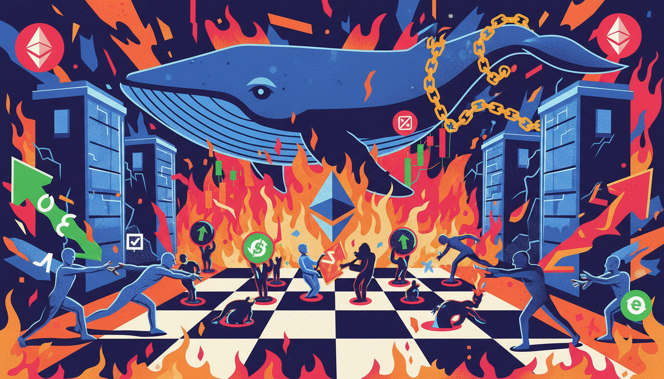 The Divergence of Ethereum Under the Selling Pressure of Whale Losses