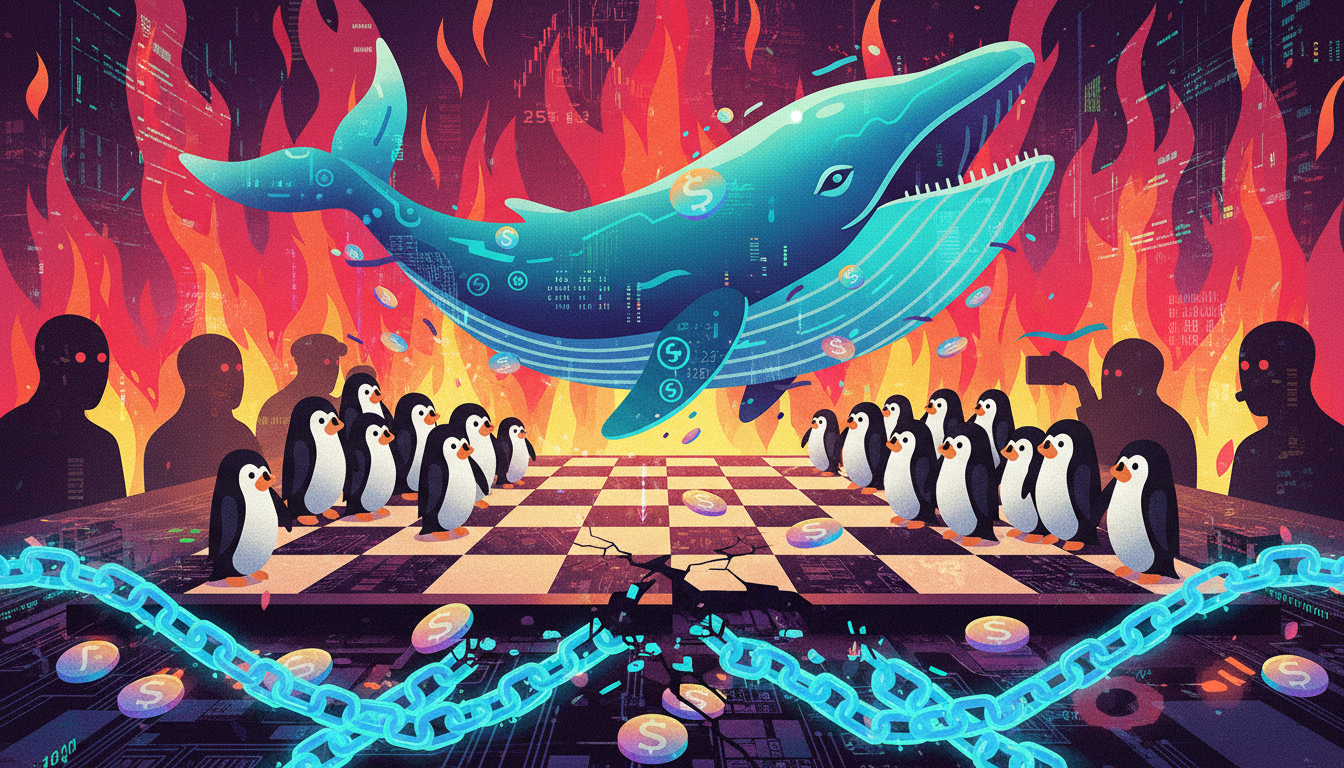 PENGUIN whale's big bet under the panic index of 25 points