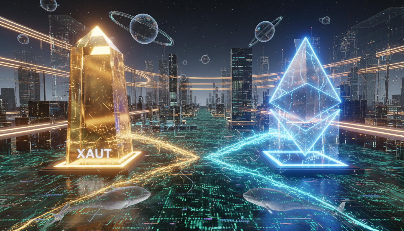 巨鲸豪掷4000万u押注黄金与以太