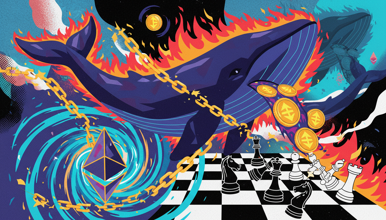 ETH巨鲸减仓3千万美金背后的信号