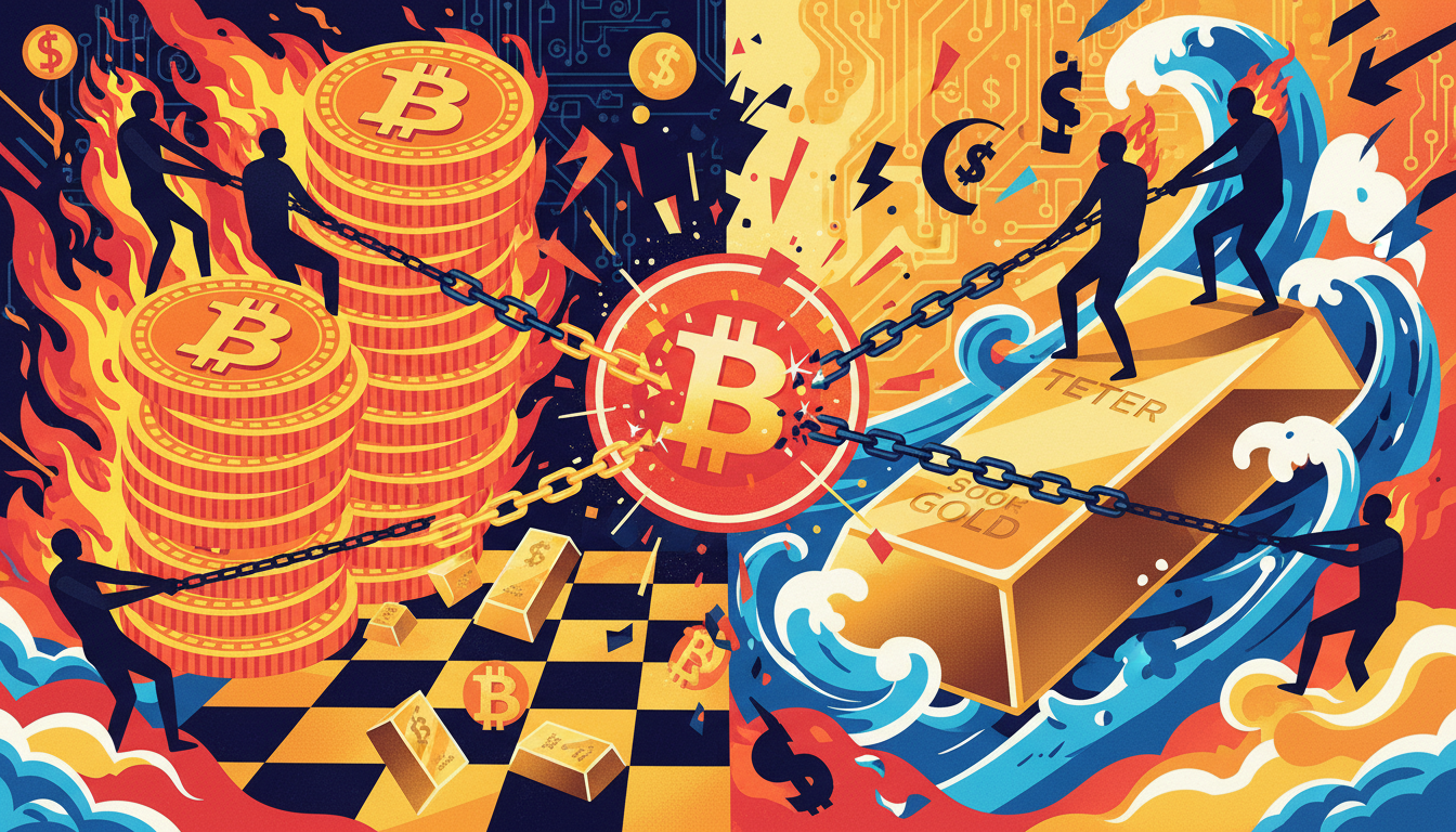 Institutions are betting big on Bitcoin, while high-yield gold tokens are vying for attention.
