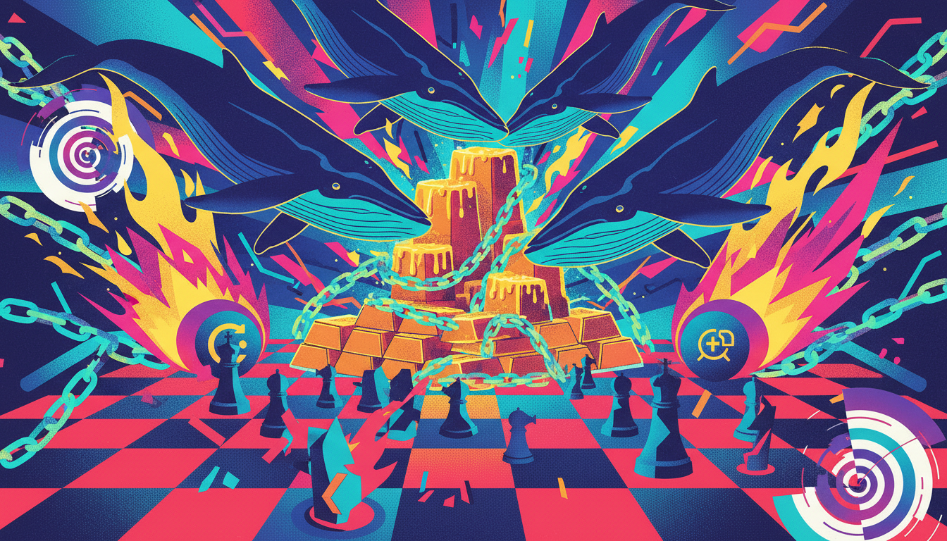 巨鲸1,433万美元扫金代币意欲何为