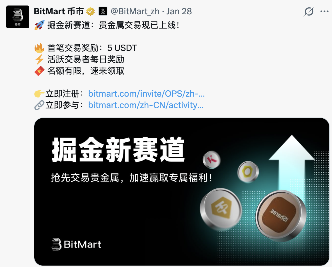 来 BitMart 开启“回血”模式,新人专享 288% APY对抗萎靡行情!_aicoin_图2 来 BitMart 开启“回血”模式,新人专享 288% APY对抗萎靡行情!_aicoin_图2