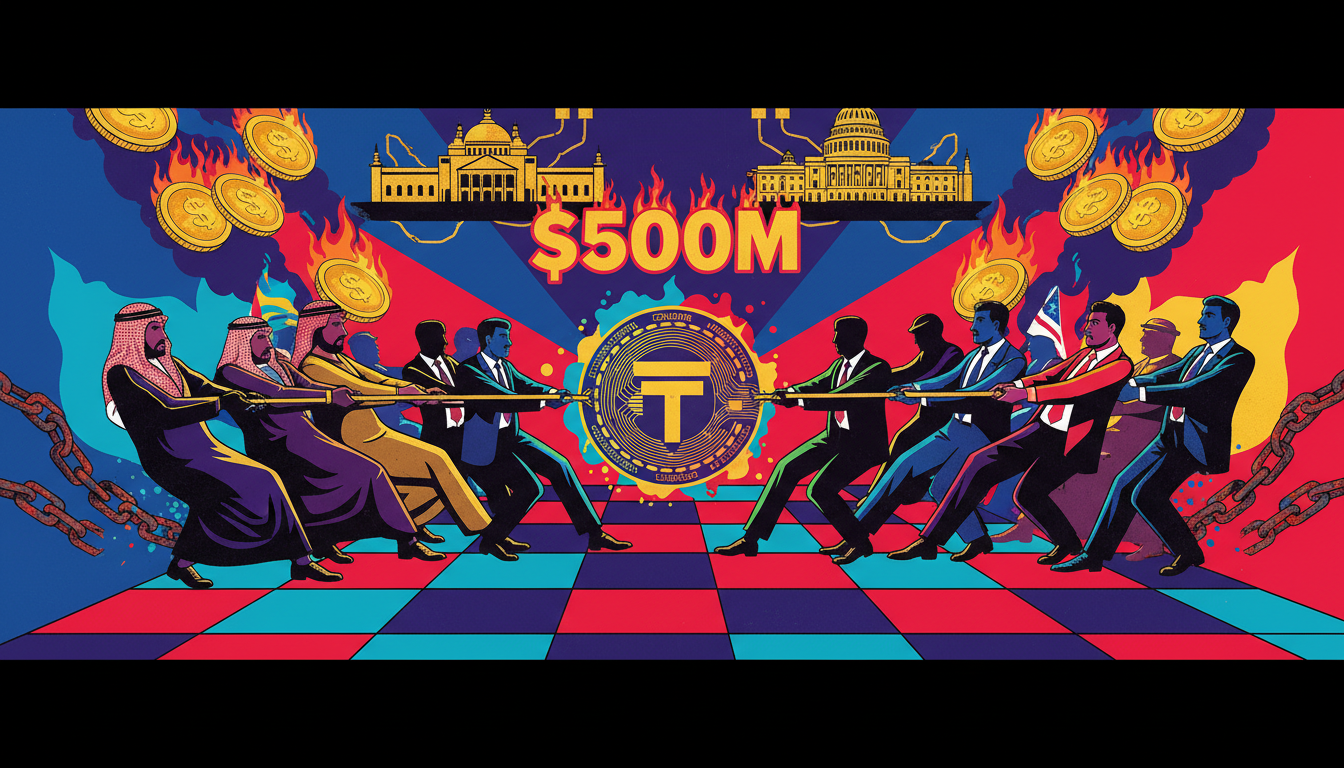 UAE bets $500 million on Trump's crypto venture