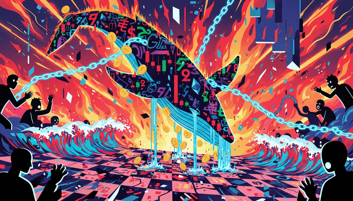 Trend giant whales deleverage: betting reshuffle amid Ethereum's plunge