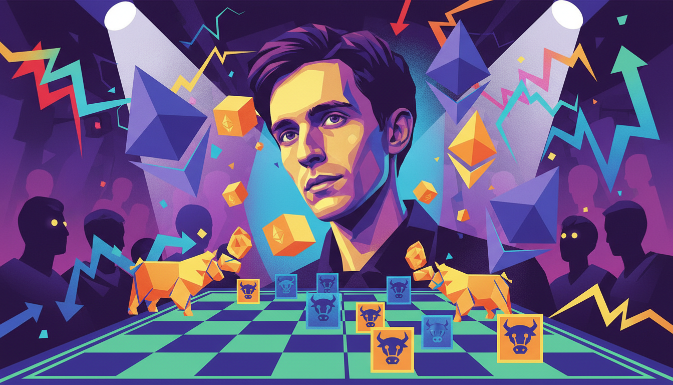 Vitalik再调仓：493枚ETH卖出背后