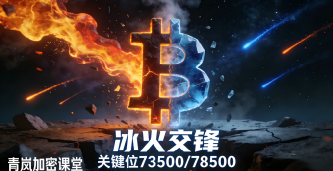 Qinglan Crypto Class: February 4 BTC Interpretation | Fluctuation and Consolidation After Oversold Rebound