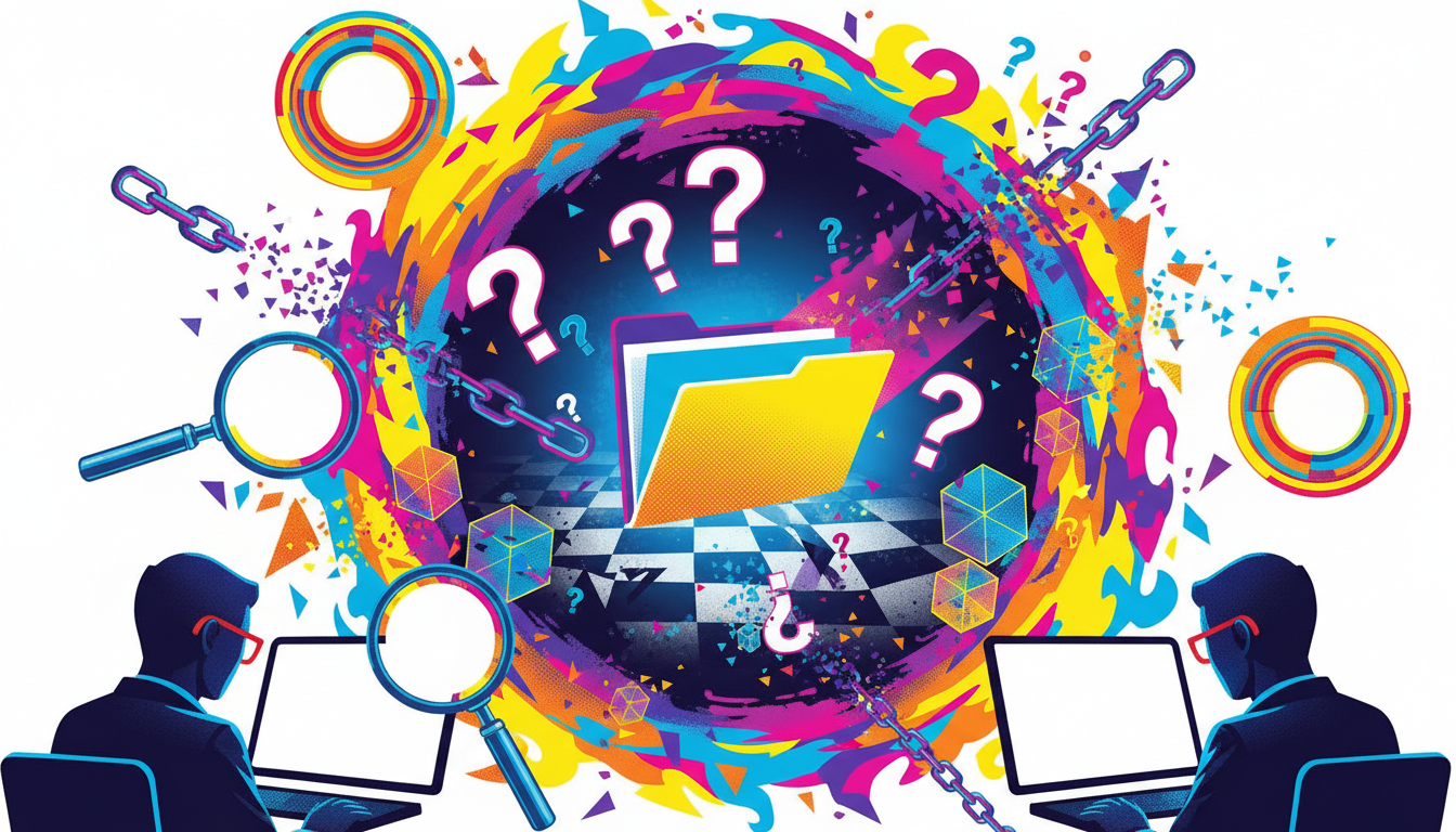 When the clues are almost zero: An experimental writing on a crypto mystery case