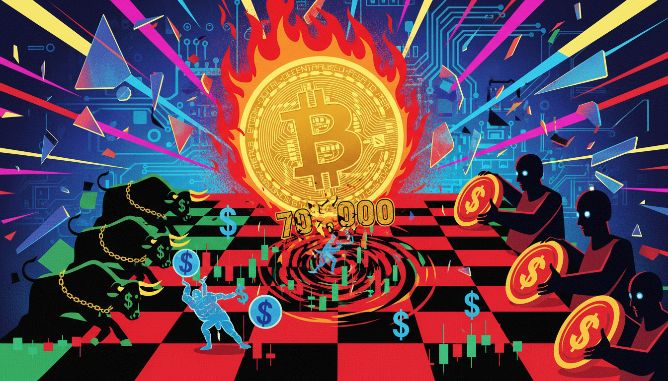 Bitcoin falls below 70,000: Is this the start of a new bear market?