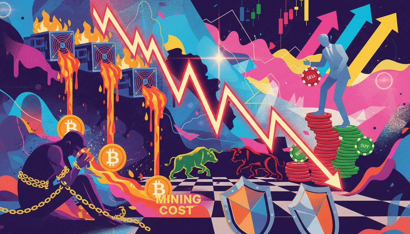 Bitcoin Falls Below the Production Line: Who is Gritting Their Teeth to Hold On?