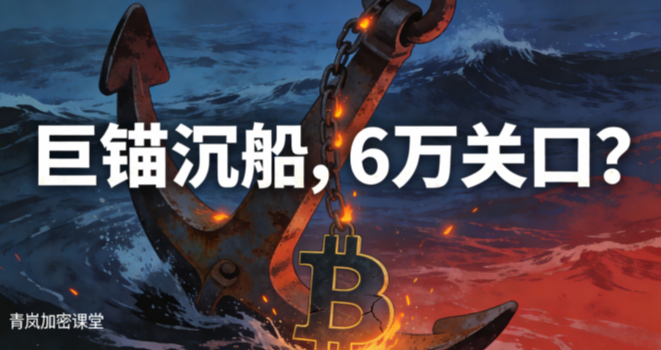 Qinglan Crypto Class: February 6 BTC Interpretation | Bear Market Established, 60,000 Threshold in Danger