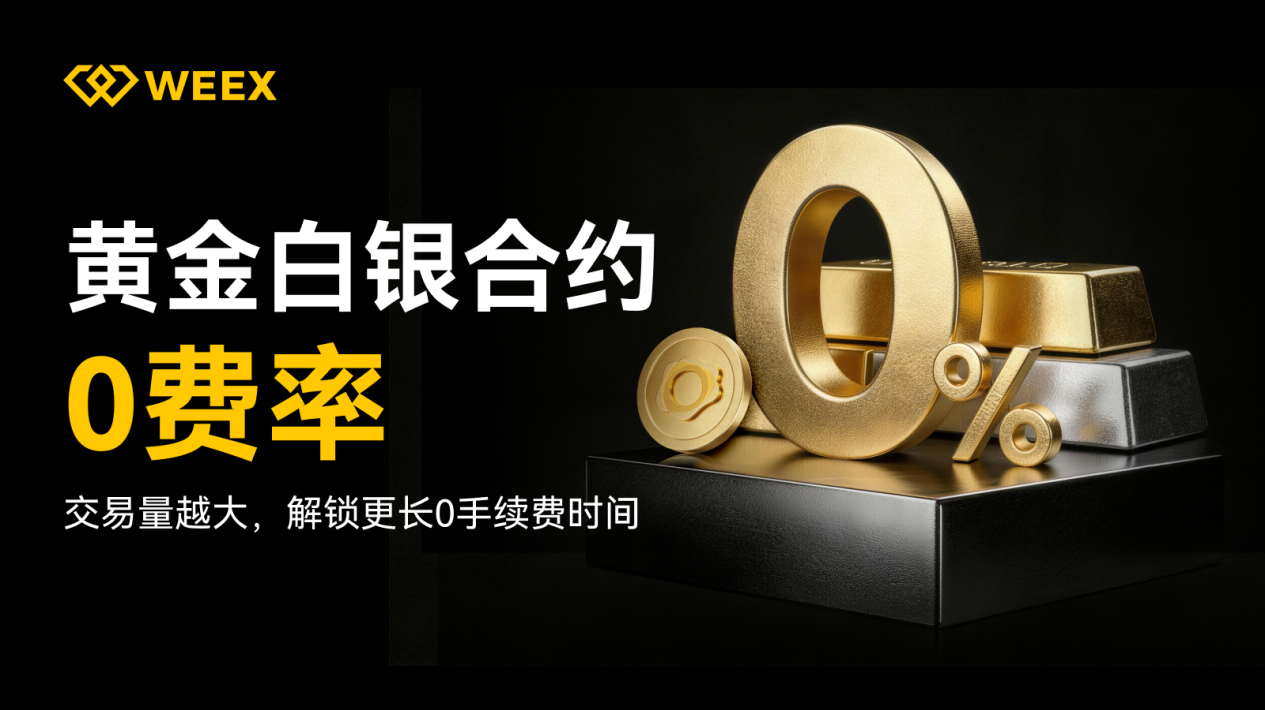 WEEX Launches Zero Fee for Gold and Silver Contracts, Providing a Safe Haven During the Crypto Winter_aicoin_image1