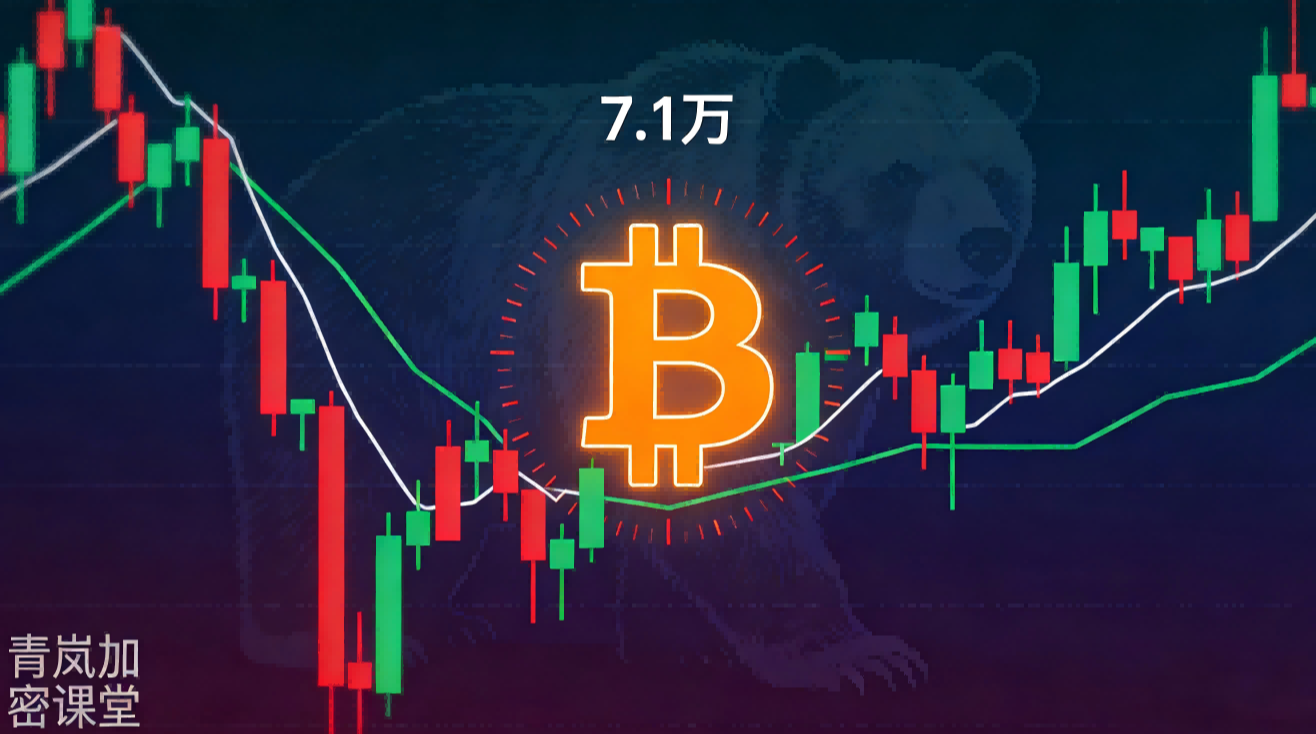 青岚加密课堂：2月10日 BTC 解读|反弹藏暗礁，做单需谨慎