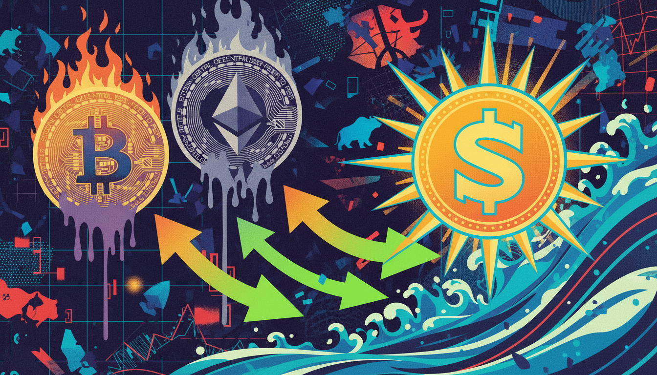 比特以太失血之时Solana逆流而上