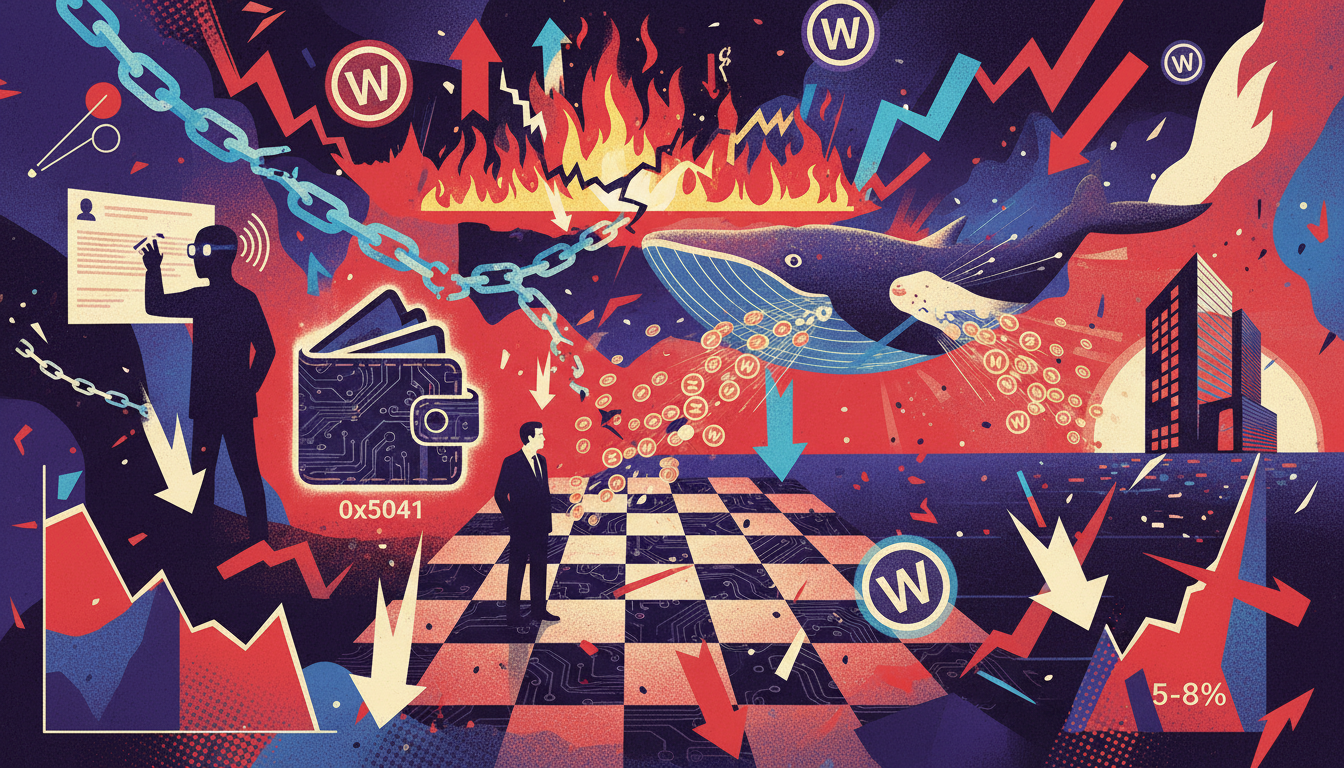 Political figures and whale movements: A shocking day for WLFI.