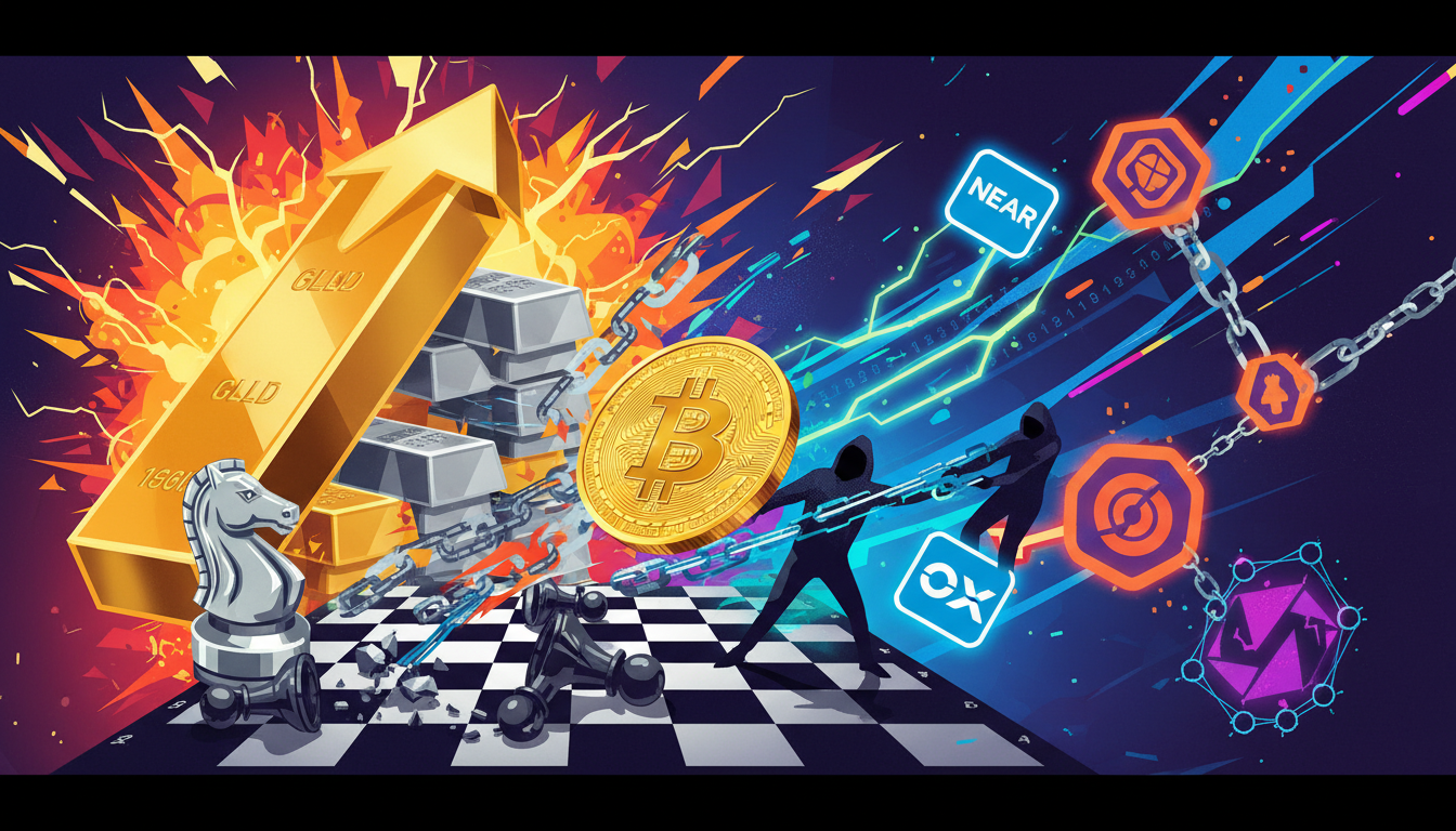 Gold Frenzy and 20 Times Leverage: Capital is Rewrite the Safe-Haven Script