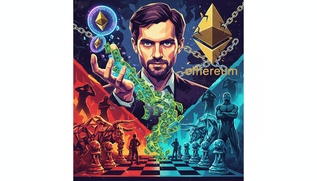 Vitalik抛出3千万刀ETH，信心被吓还是被稳？