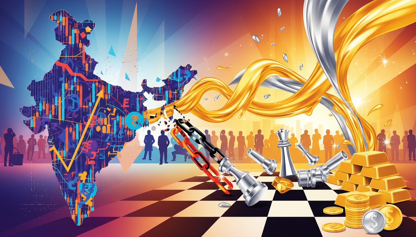 印度3840亿美股基转向黄金白银风口