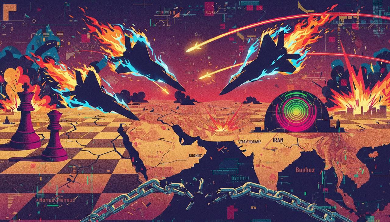 The United States launches a fierce attack on Iran: Nuclear risks and a new critical point in the Middle East.