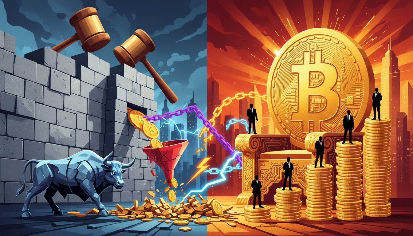 监管加码与财富暴涨：加密世界的撕裂三日