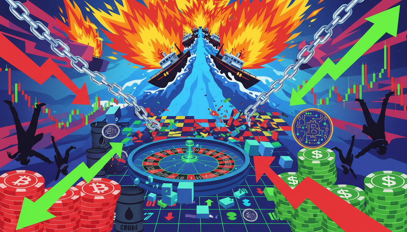 原油黑天鹅冲击链上赌桌