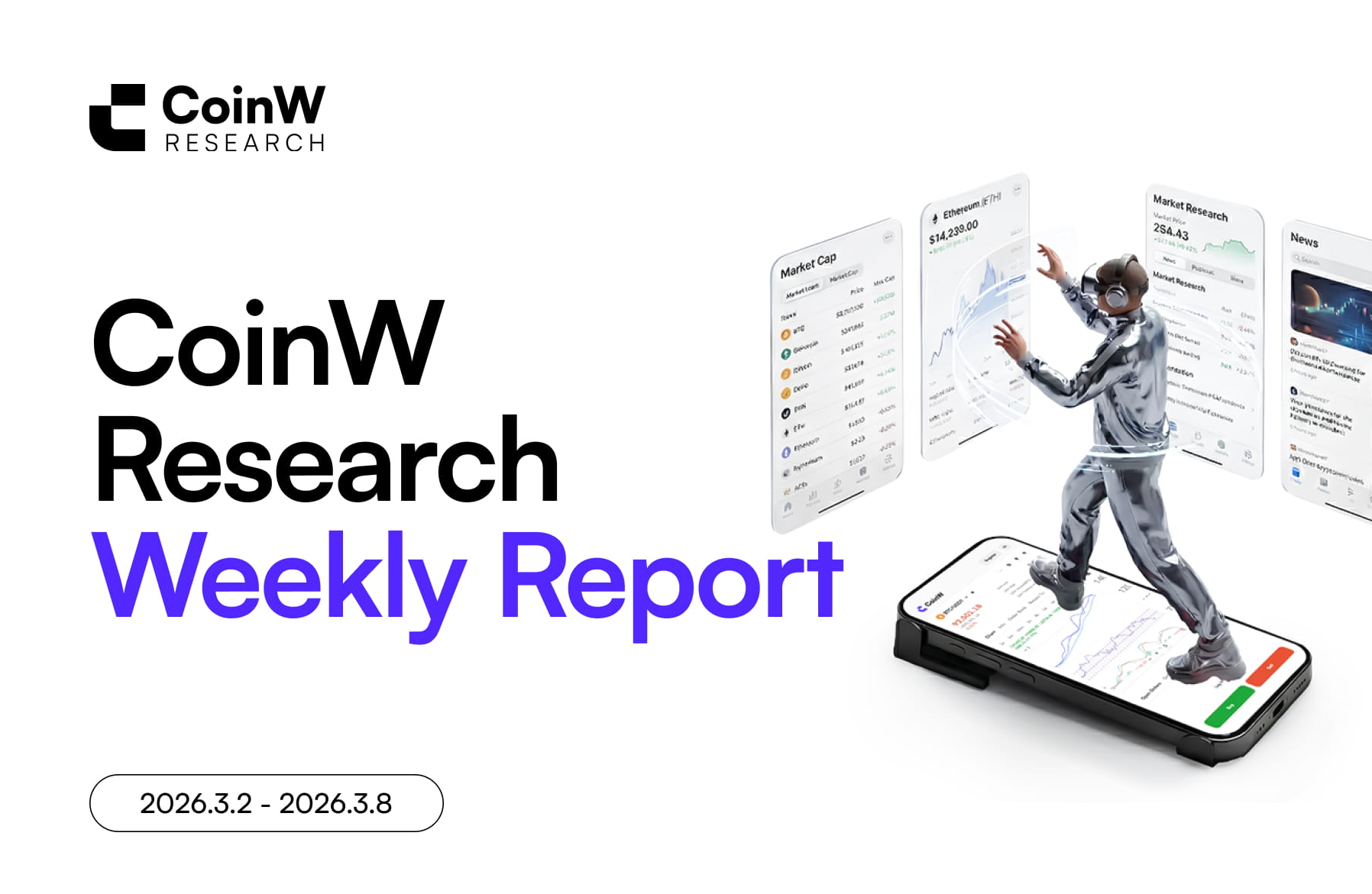 CoinW Research Institute Weekly Report (March 2, 2026 - March 8, 2026)