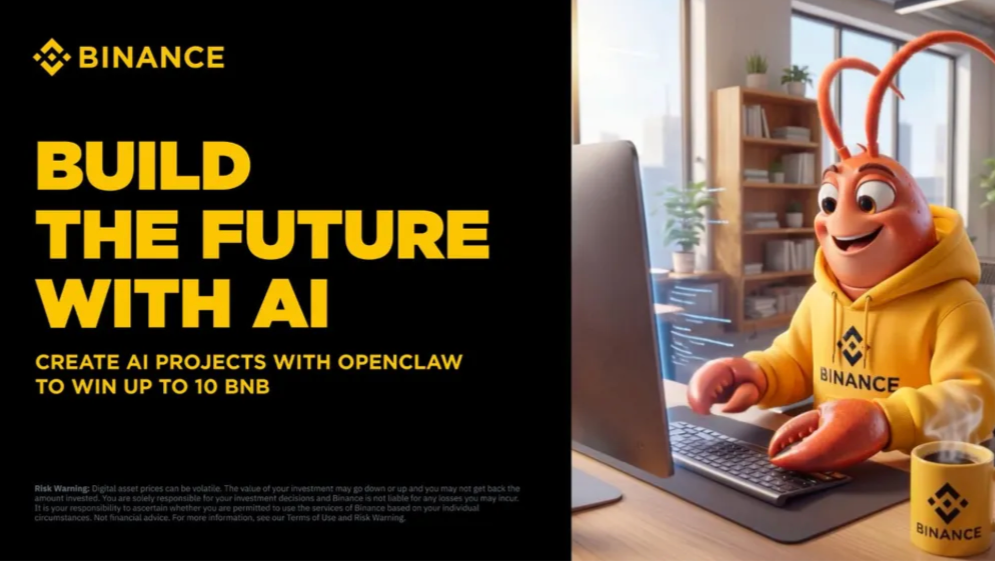 In 2026, haven't come to Binance to trade AI yet? If you miss Little Lobster, you'll truly be a 'lobster'!_aicoin_image1