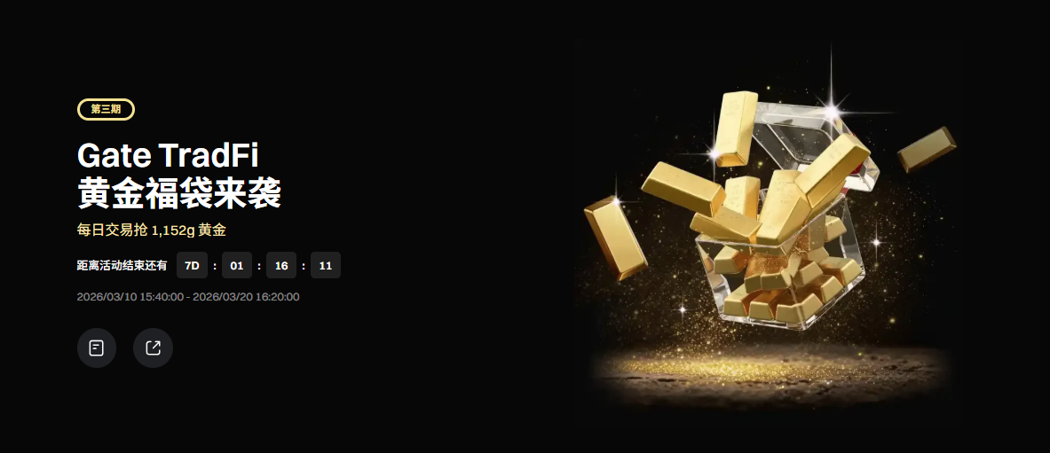 黄金福利炸场，每日交易抢 1,152g 黄金！_aicoin_图1