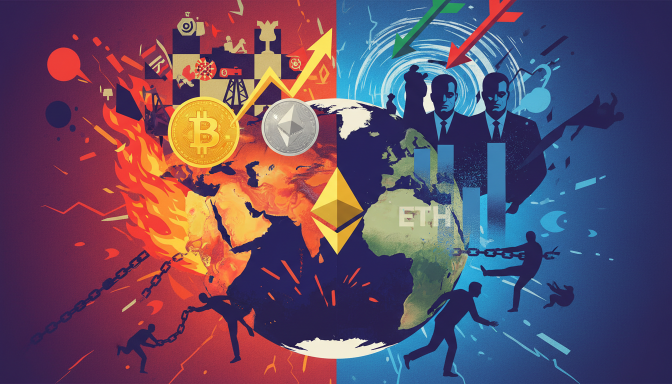 中东火药桶与监管阴影下的币市冲击