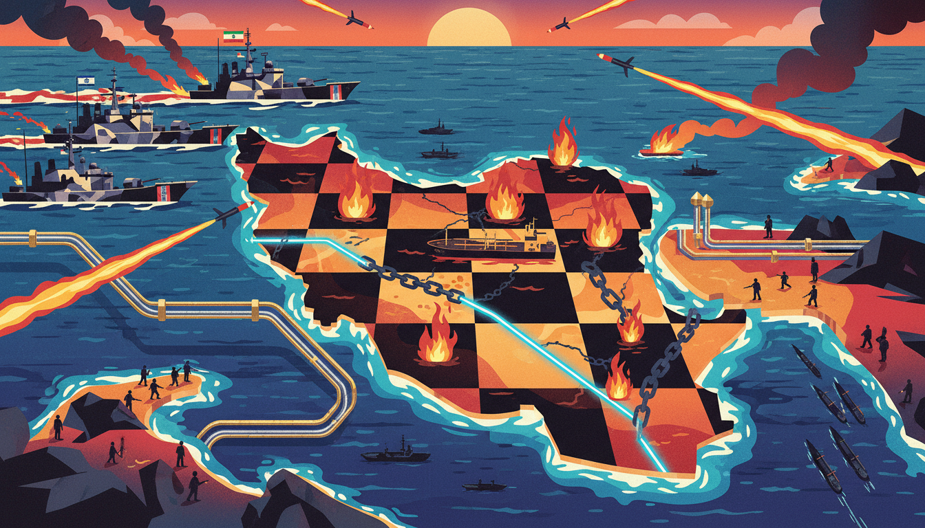 霍尔木兹被加码封锁，比特币在躲哪场风暴？