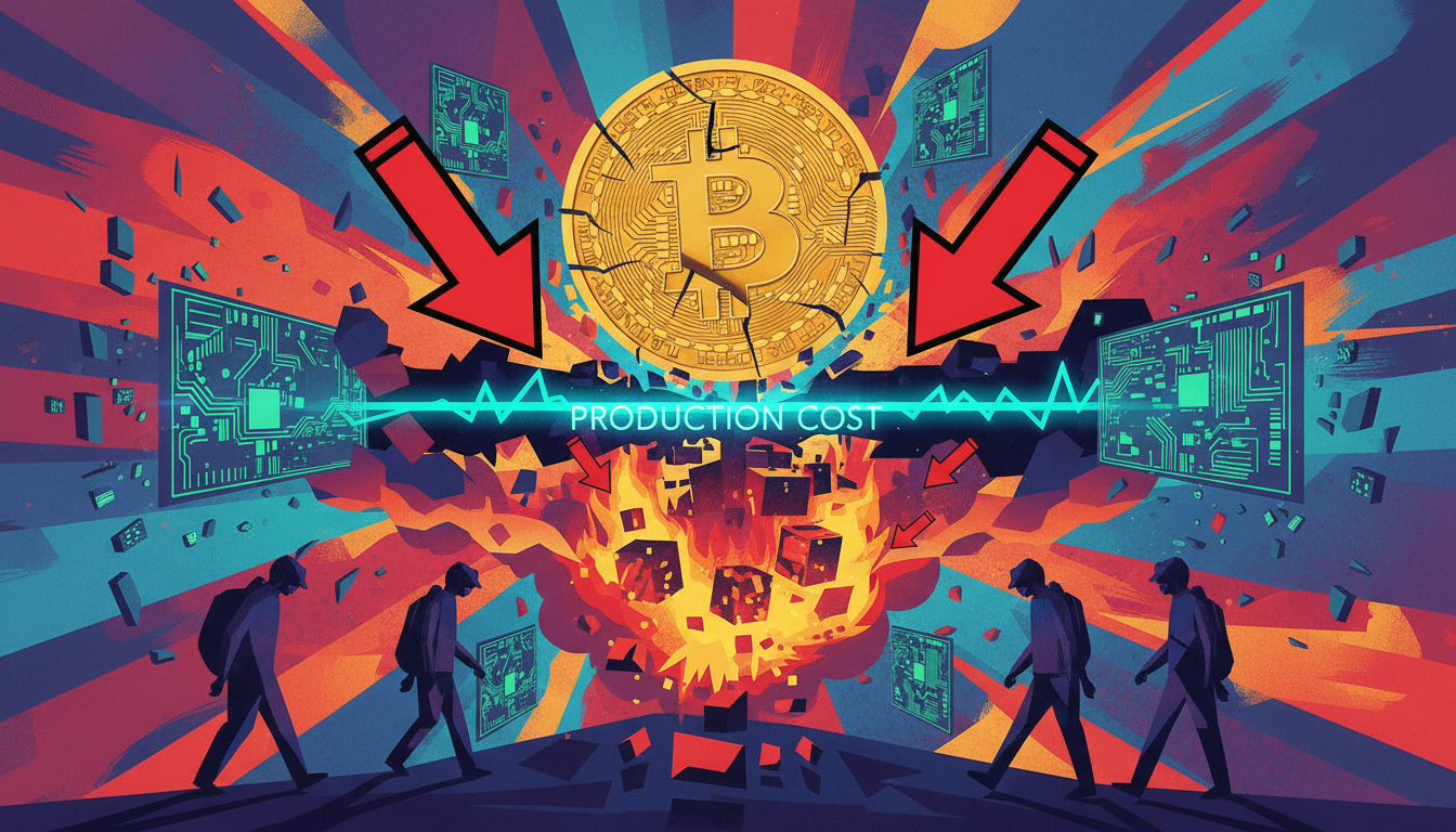 比特币跌破成本线：矿工的至暗时刻？