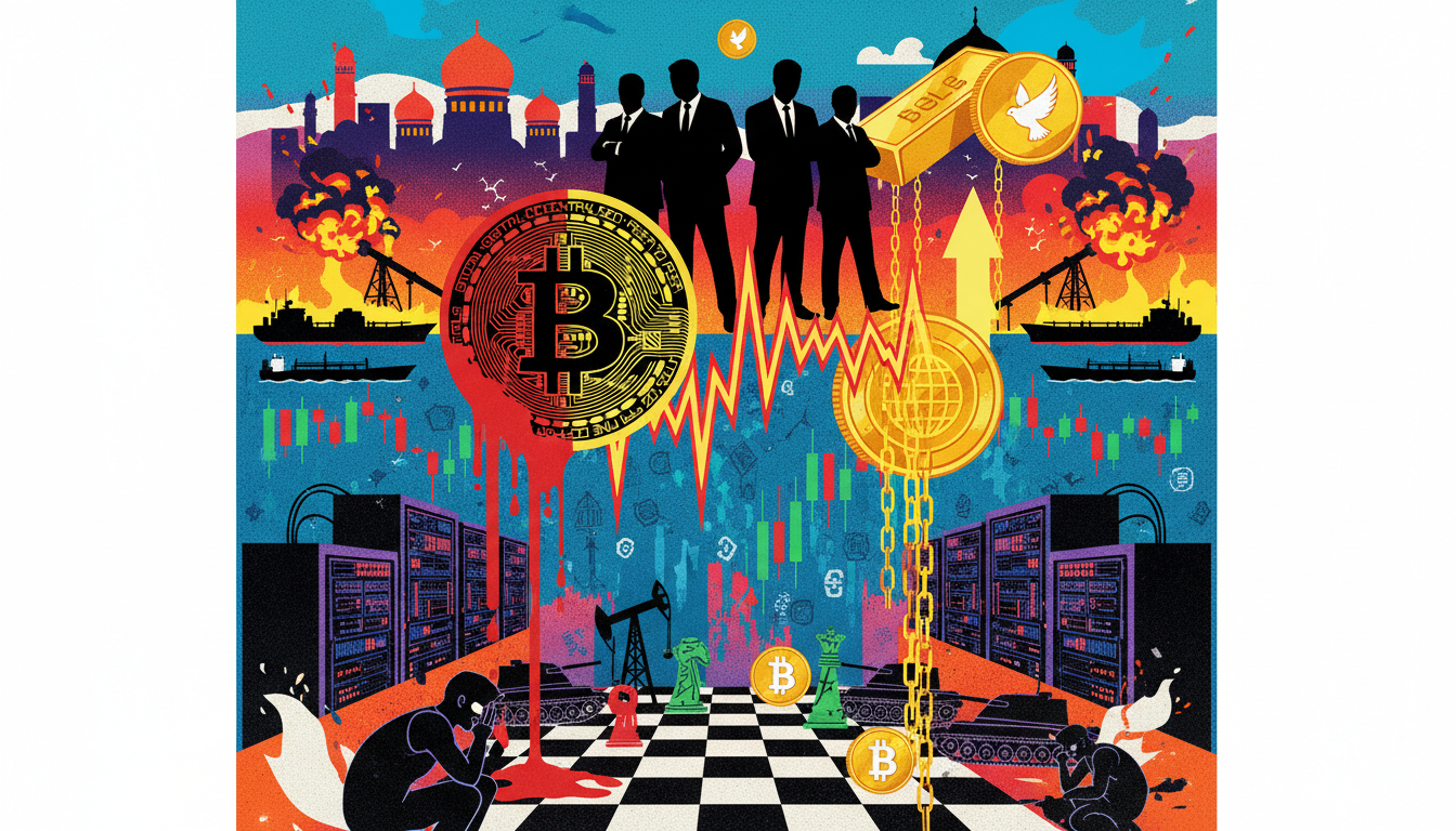 矿工流血与中东火药桶：加密市场的新压力