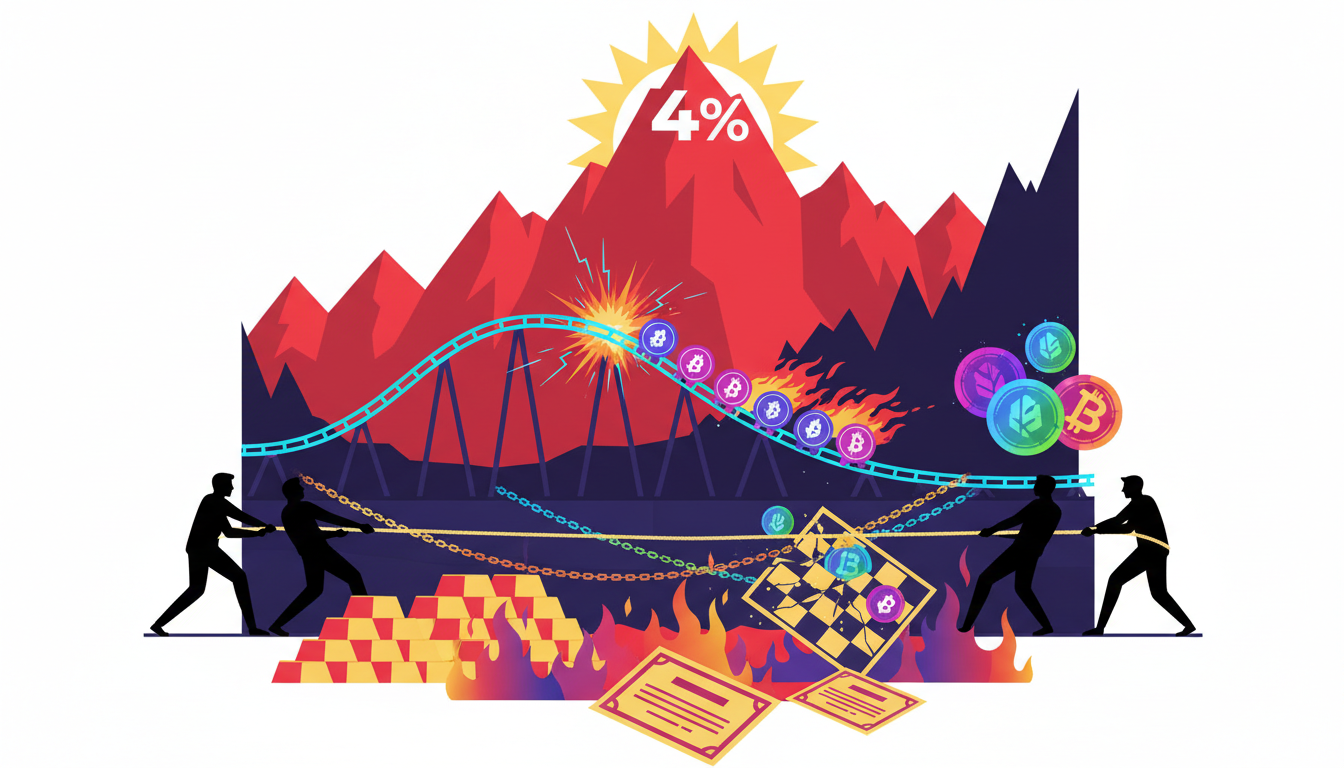 美债利率再破4%，加密风险偏好被按下刹车