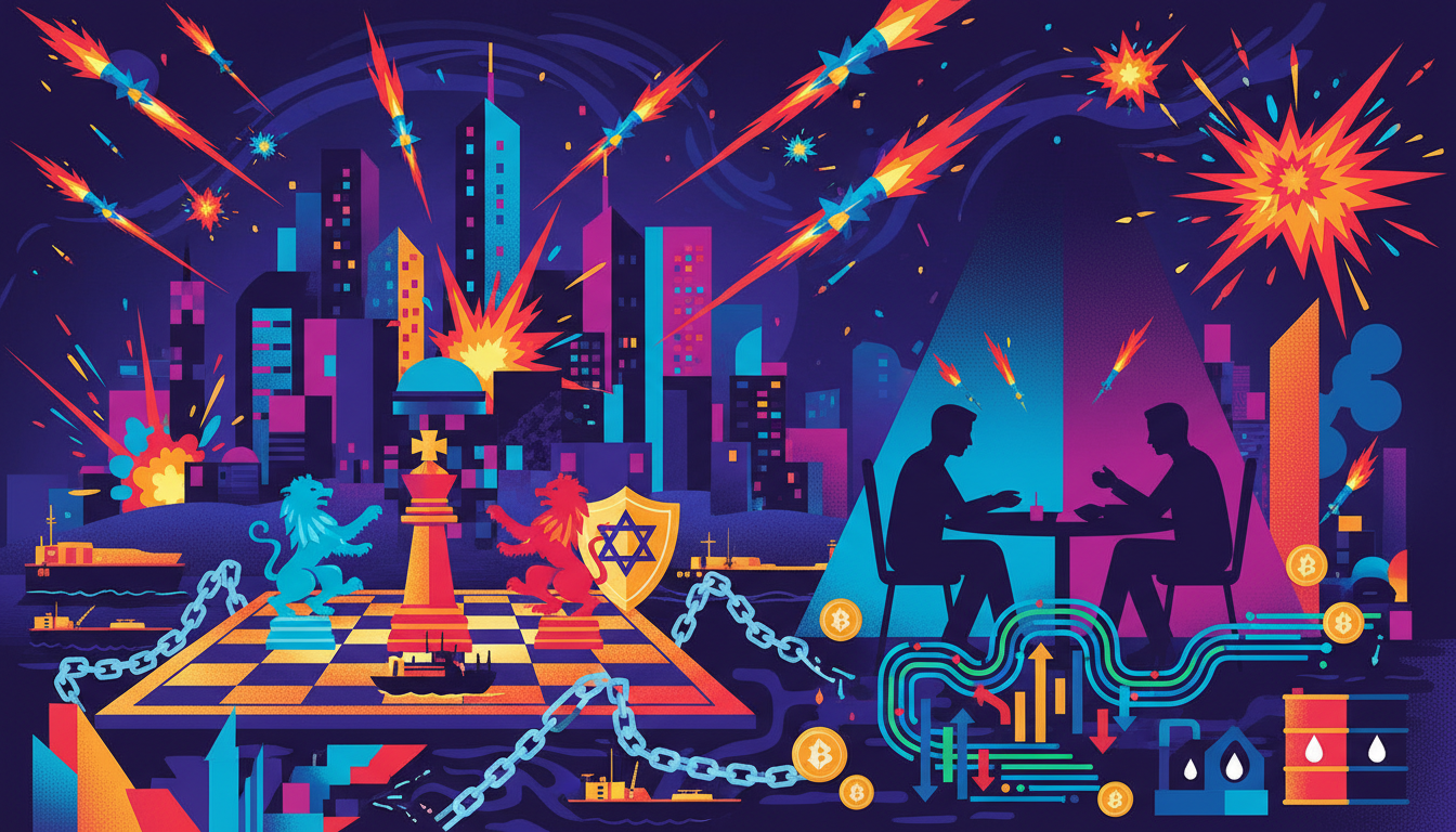 Iran's seven-round missile night attack and the storm of the hidden line between the US and Iran.