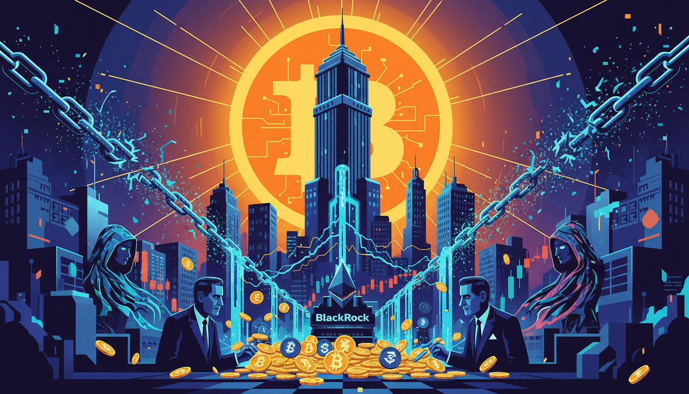 贝莱德豪赌加密：华尔街新利润引擎？